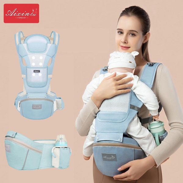 Taşıyıcılar, Sırt Çantaları Taşınabilir Bebek Sling Kalça Koltuk Taşıyıcı 0-36 M Bel Dışkı Borns Ergonomik Rahat Sırt Çantası Ön Bakan Kılıfı
