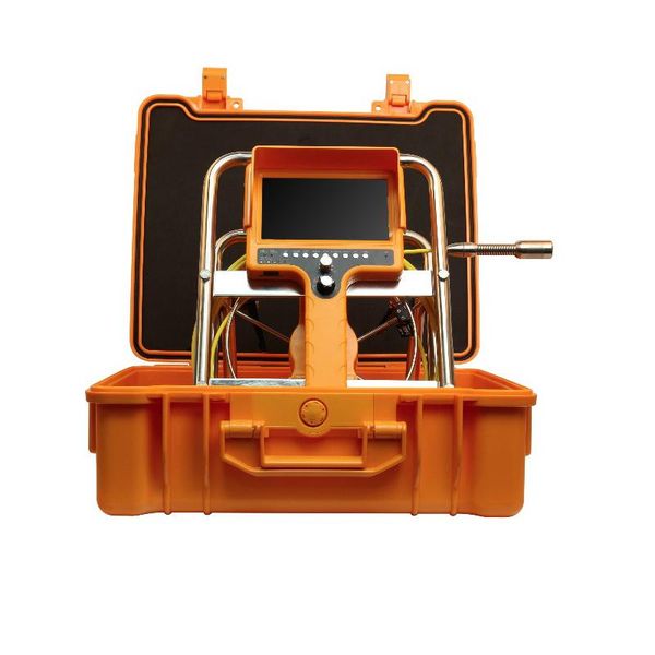 

cameras 28mm self leveling camera head meter counter pipe drain video endoscope wall inspection dvr borescope monitor