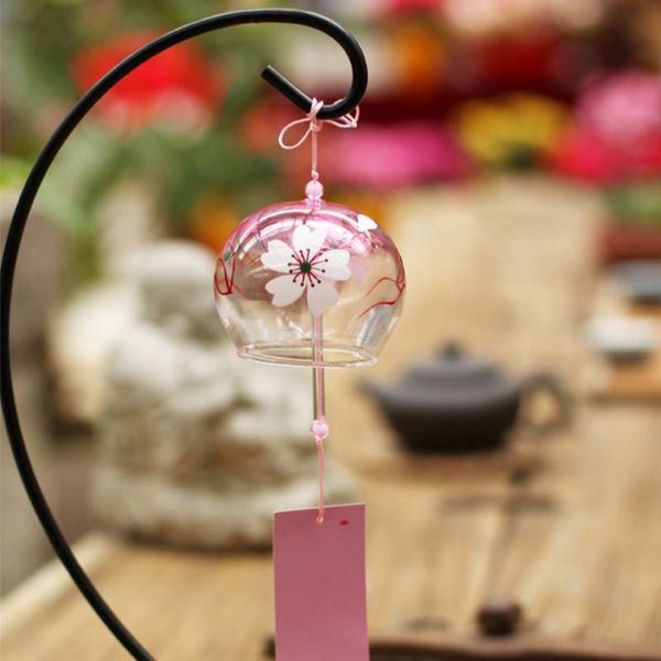 

decorative objects & figurines glass wind chimes japanese-style chime simple and beautiful label pendnat bells(pattern 3)