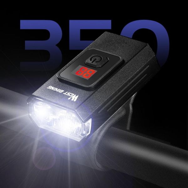 

bike lights west biking safety warning bicycle rear light portable mountain usb rechargeable waterproof headlamp