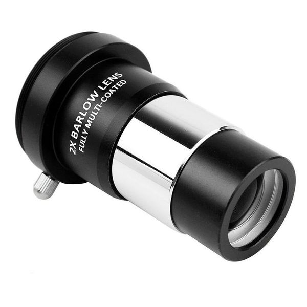 

telescope & binoculars starpal 1.25" 2x barlow lens fully multi-coated metal with m42x0.75 thread camera connect interface for eyepiece
