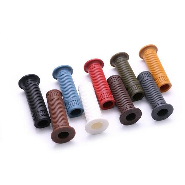 

handlebars retro vintage handle hand grips rubber anti-slip for universal 22mm 25mm