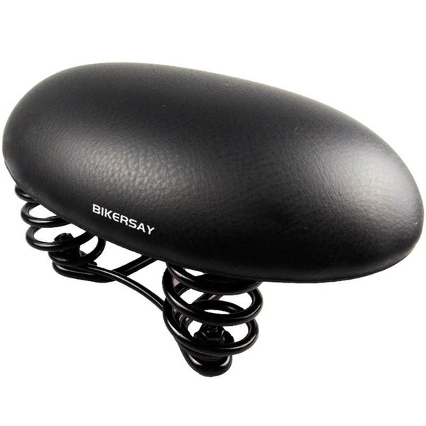 

bike saddles bikersay bicycle cushion spring absorber mountainous saddle seat riding anti-compression