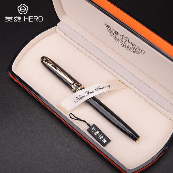 

fountain pens 1pcs 1079 finance 0.38 extra fine pen student business gift set