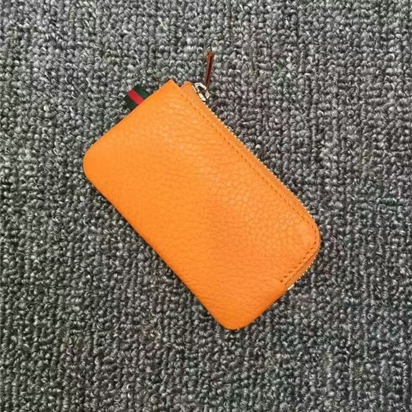 

design purse new leather bag car key for men and women, Brown;gray