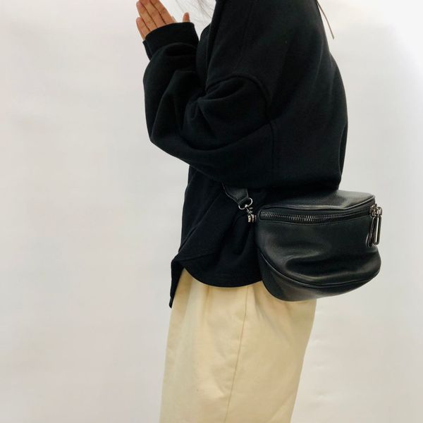 

leather handmade leather chest saddle shoulder messenger bag women's style bag