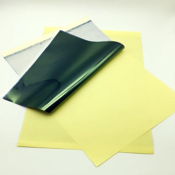 

tattoo guns kits 5 pcs transfer paper spirit master stencil copier carbon thermal leaves for supply a4