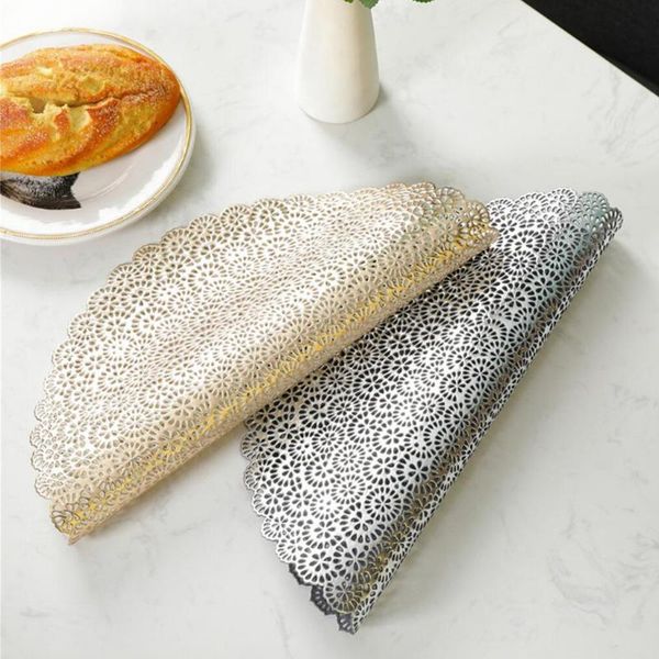 

mats & pads pvc place mat table coffee tea drink waterproof home decor 15''