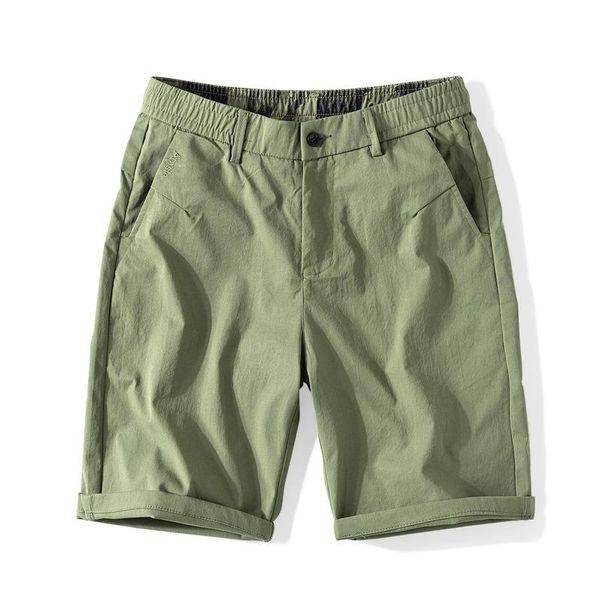 

men's shorts summer style straight leg washed-cotton youth sports pants fashion men, White;black