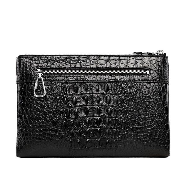 

wallets crocodile purse youth business affairs leisure time man package men leather money bag carteira masculina, Red;black