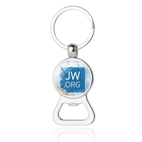 

keychains jw.org bottle opener keychain jehovah's witness key rings men fashion jewelry accessories kitchen tools supplies, Silver