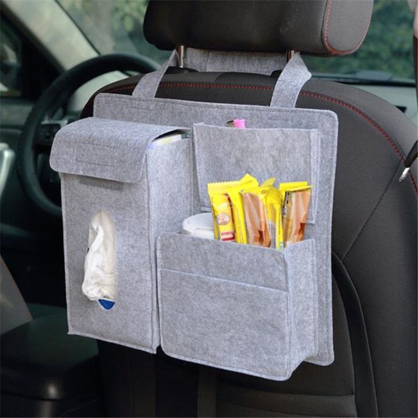 

car organizer rear seat back storage bag multi hanging pocket trunk auto stowing tidying interior accessories supplies