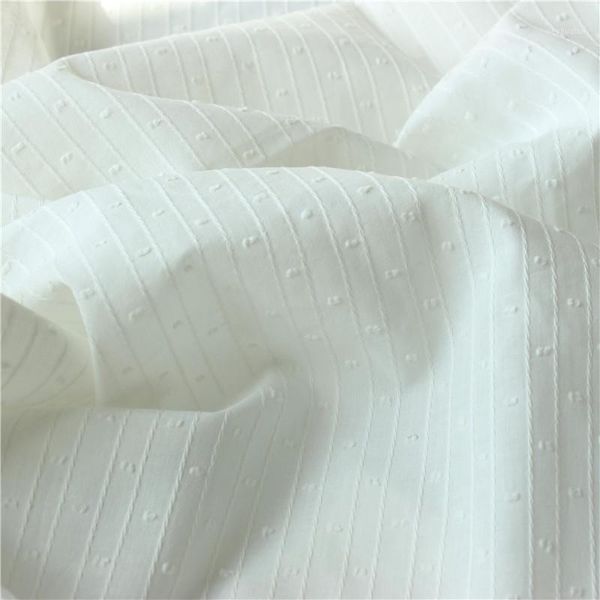 

thin material pure cotton jacquard fabric for woman shirt dress overpull for home textile jh031, Pink;blue