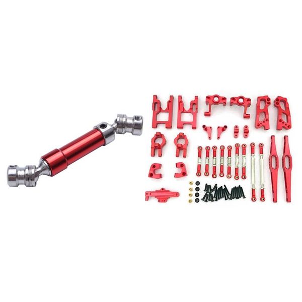 

drones 1pcs rear center drive shaft cvd transmission for 1:12 wltoys 12428 12423 & 1set upgrade accessories