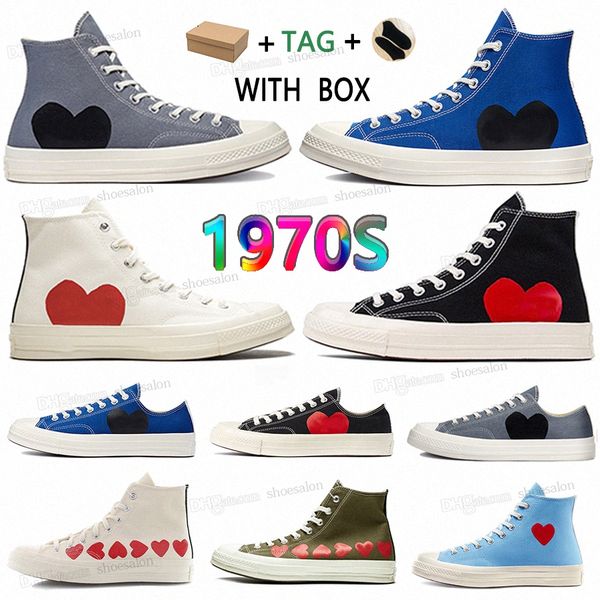 

2022 with box classic casual men womens canvas shoes 1970s star sneakers chuck 70 chucks 1970 big eyes sneaker platform stras shoe jointly n, Black