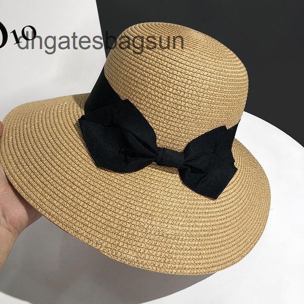 

brand cap and carves sun li's straw hat for summer outing siow, Blue;gray
