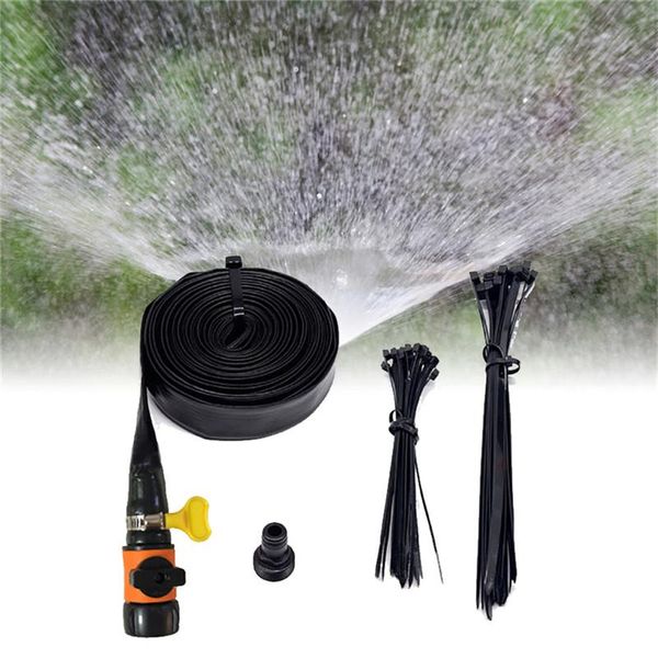 

49.2ft trampoline waterpark sprinkler outdoor summer toys for kids outside trampoline water sprinkler spray for kids