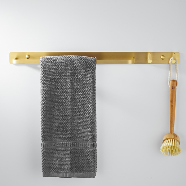 

towel racks brushed gold coat hook ring bar rack holder hanger clothe living room bathroom hardware