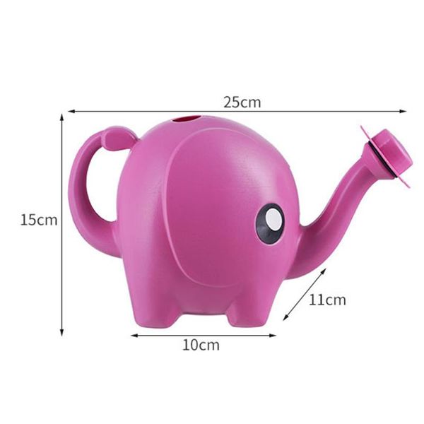 

watering equipments 1l outdoor elephant can home patio lawn gardening plant cute cartoon plastic jy