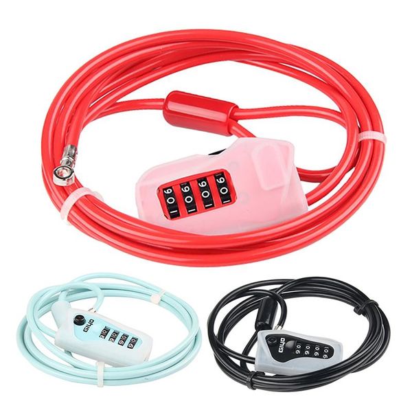 

bike locks giyo lock cable bicycle chain 4digit resettable combination anti-theft for outdoors