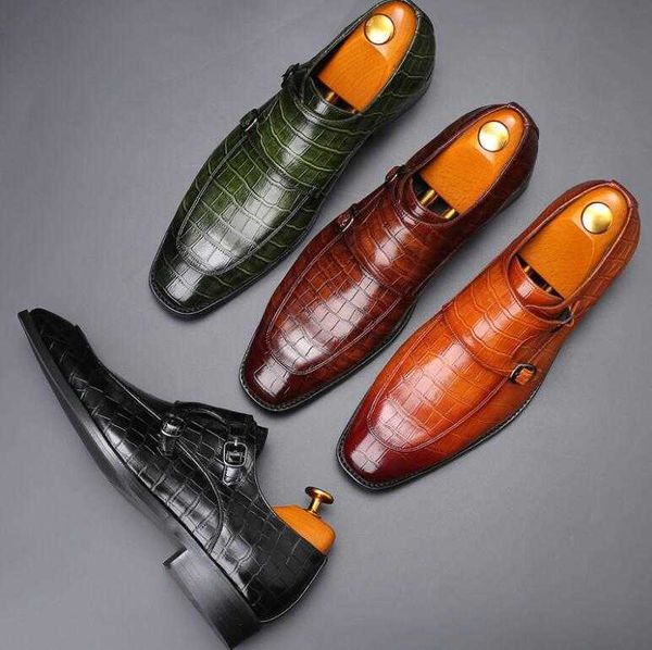 

men dress shoes flat leather oxford mens flats wedding party office loafers shoes 38-48 plus size, Black