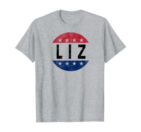 

elizabeth warren 2020 - democrat for president - liz 2020 t-shirt, White;black