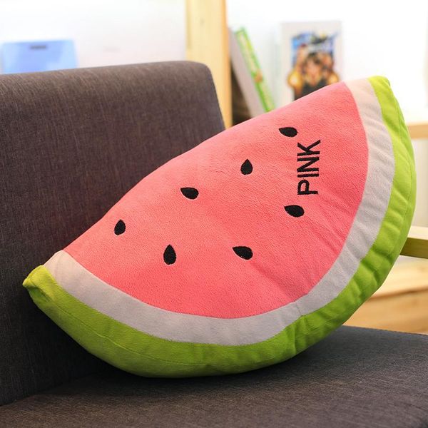 

cushion/decorative pillow embrace blanket two in one simulation watermelon toy summer noon break fruit air conditioning