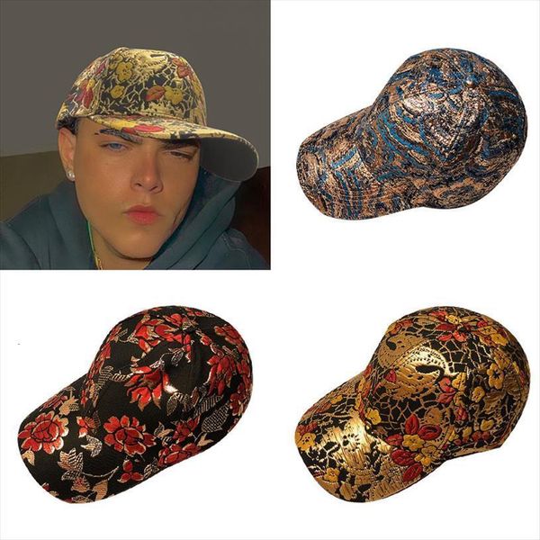 

ht147 fashion ladies and men embroidered print hat baseball caps casual curved hats can adjust hiphop, Blue;gray