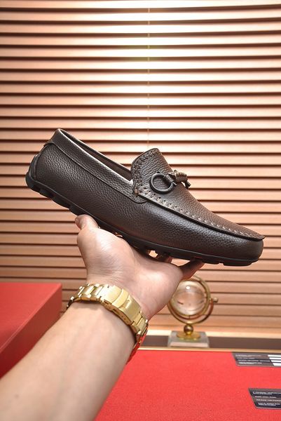 

men leather shoes outdoor breathable spli-on men's casual shoes fashion luxury light soft mens loafers driving shoes zapatos hombre, Black