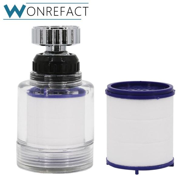 

kitchen faucets wonrefact 360 rotating splashproof chlorine removal filter aerator sink head water purify faucet saving