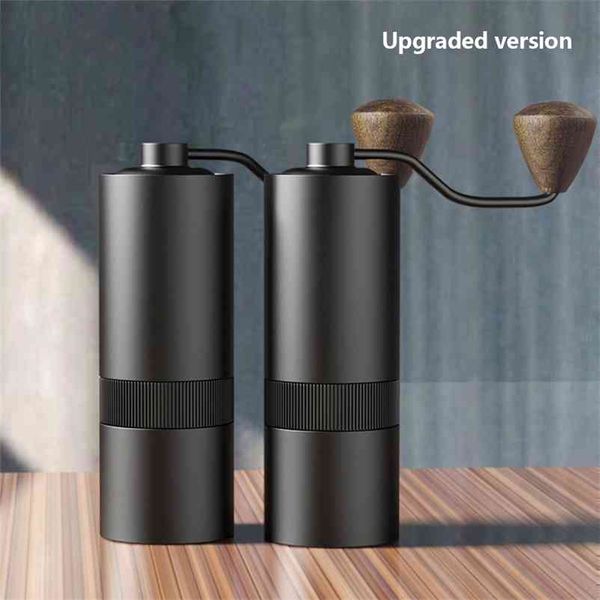 Мини кофемашина ручной ручной ручной портативный ручной работы Bean Burr Marmers Mill Kitchen Easy Clean Gadgets 210609