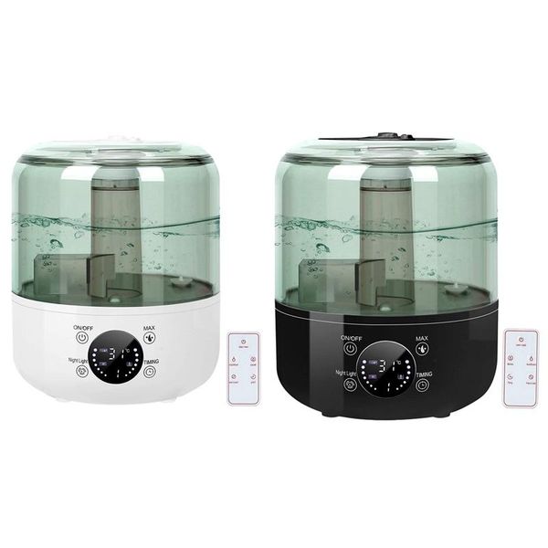 

ultrasonic cool mist humidifiers 3l,usb portable desk diffuser remote control for bedroom home office room