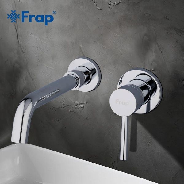 

bathroom sink faucets frap modern brass wall basin tap faucet swivel spout bath single lever chrome polishing supplies y10050