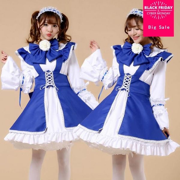 

casual dresses lolita 2021 summer dress female bow long-sleeve slim was thin ribbon korean version princess w342, Black;gray