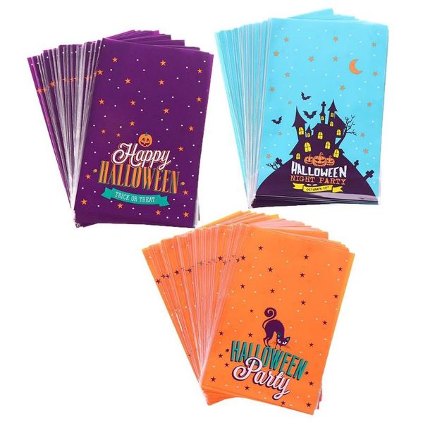

gift wrap trick or treat party supplies birthday decor cookie package halloween food pocket candy bags