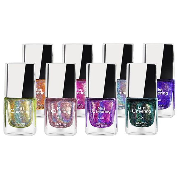 

nail polish sequins glitter holographic cosmetic art gel 7ml