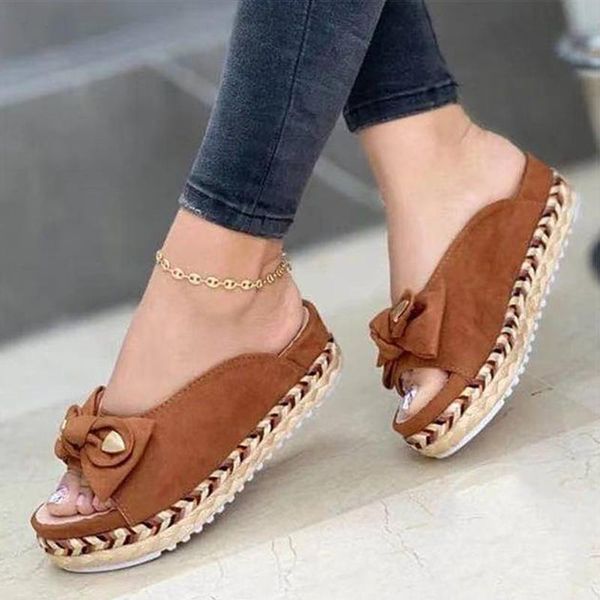 

sandals women sweet summer shoes low heels slip on flat female slippers casual chaussure femme beach, Black