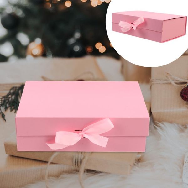 

gift wrap stylish packing box fashionable bow-knot present paper