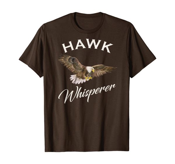 

vintage hawk whisperer gift wild animals lover funny t-shirt, White;black