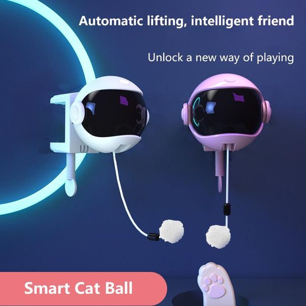 

cat toys electric automatic lifting ball interactive pet products jouet chat dla kota chats produits pour animax de compagnie