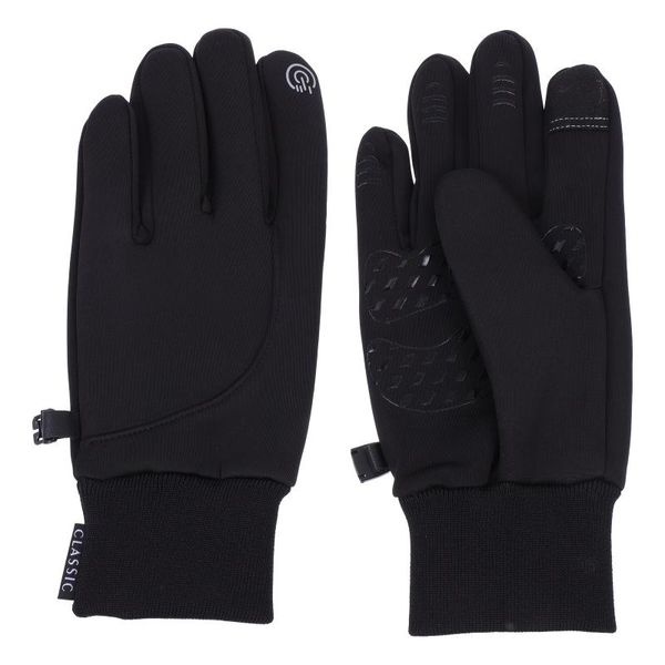 

cycling gloves 1 pair of wind-proof warm hand for man woman, Black