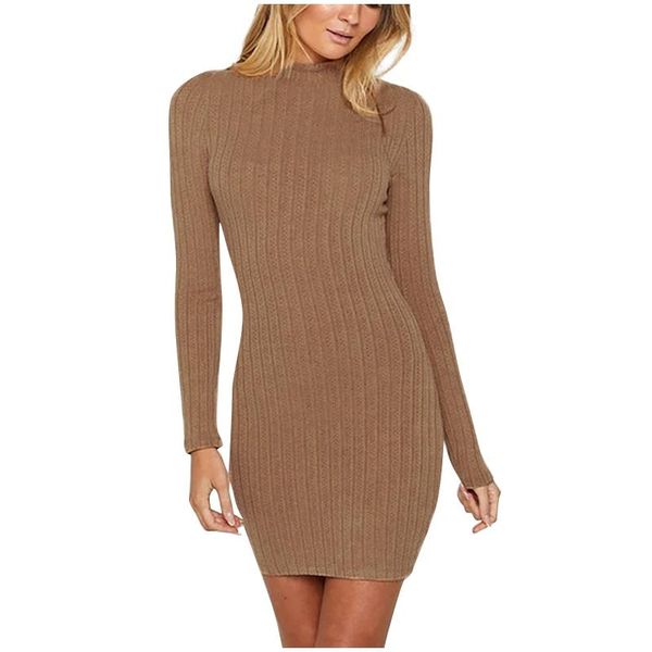 

casual dresses christmas print women dress and winter knitted long-sleeved slim ladies bag hip bodycon vestido de mujer, Black;gray