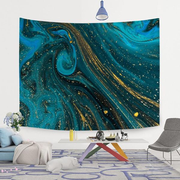 

tapestries simsant colorful gouache tapestry marble swirl art wall hanging for living room bedroom home blanket dorm decor