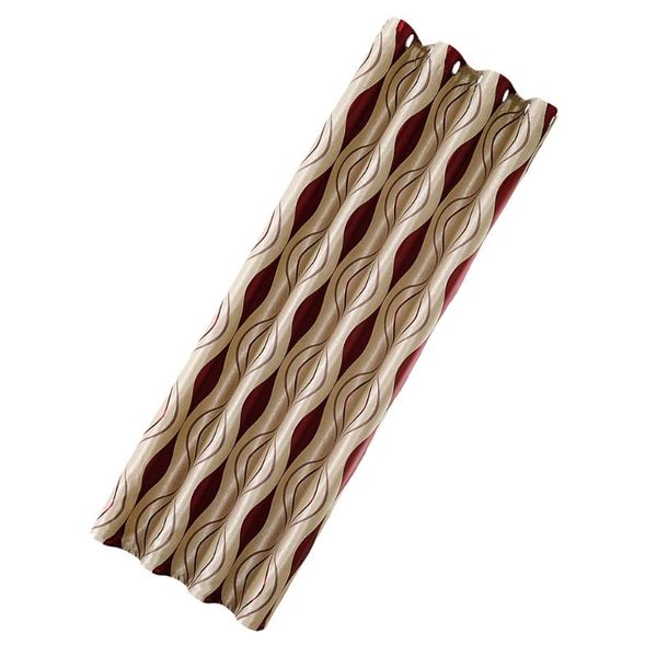 

curtain & drapes 1pc room use blackout windproof indoor light brown