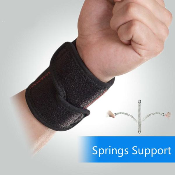Handgelenkstütze 1PCS Band Strap Springs Armband Tennis Volleyball Gym Hand Wrap Brace Arthritis Sport Sicherheit Bandage Schutz