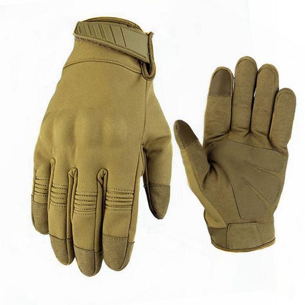 

sports gloves waterproof touch screen men's tactical gloves,full finger anti-slip gloves,outdoor sport hunting hiking glove, Black