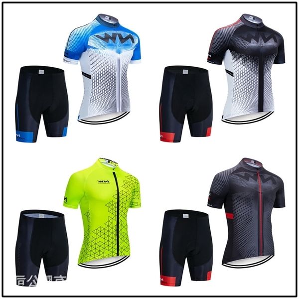 

short sleeve cycling suit breathable and sweat wicking team summer, Black;red