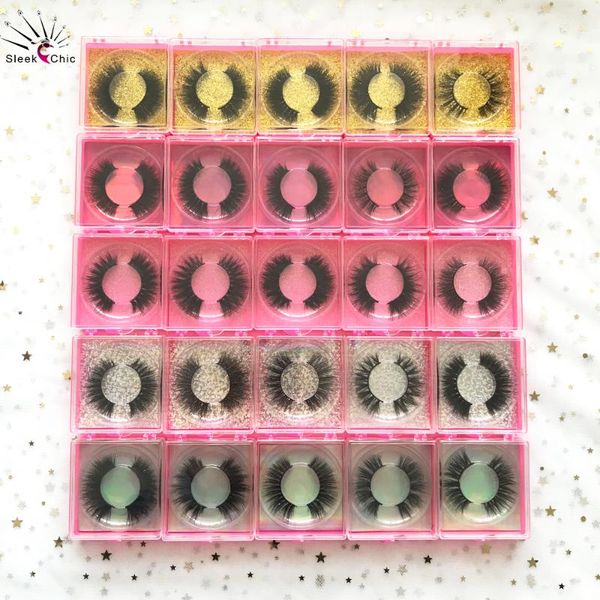 

false eyelashes handmade set faux cils 3d mink lashes wholesale fluffy fake in bulk pack vendors