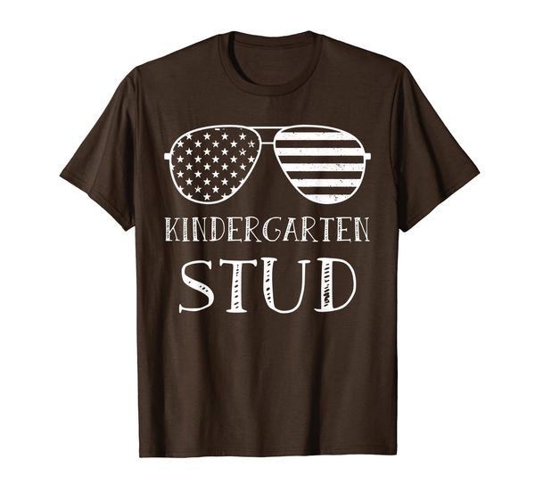 

kindergarten stud shirts funny back to school gift tshirt t-shirt, White;black