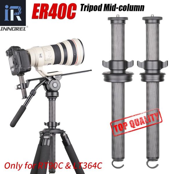 

40mm tube 10 layers carbon fiber lifting column tripod extension rod heavy duty tripod of rt90c/lt364c